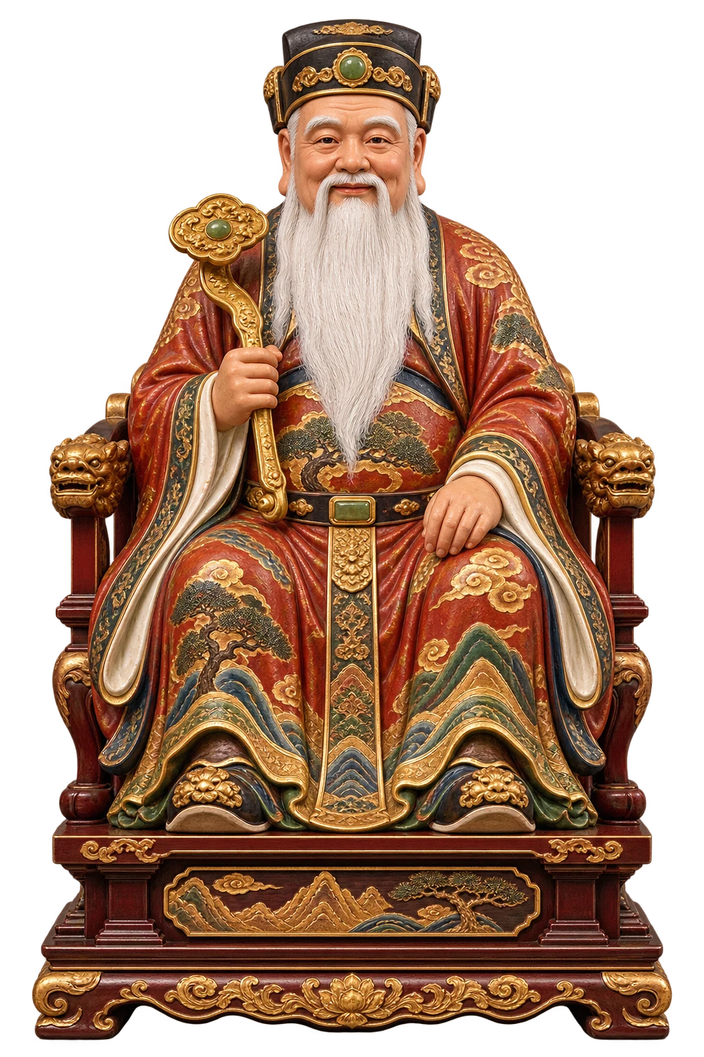 福德正神・土地公線上祈福空間聖像與完整座臺